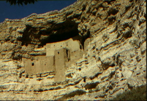 <b>Montazuma Castle, the first of the Indian Ruins we visited</b>
